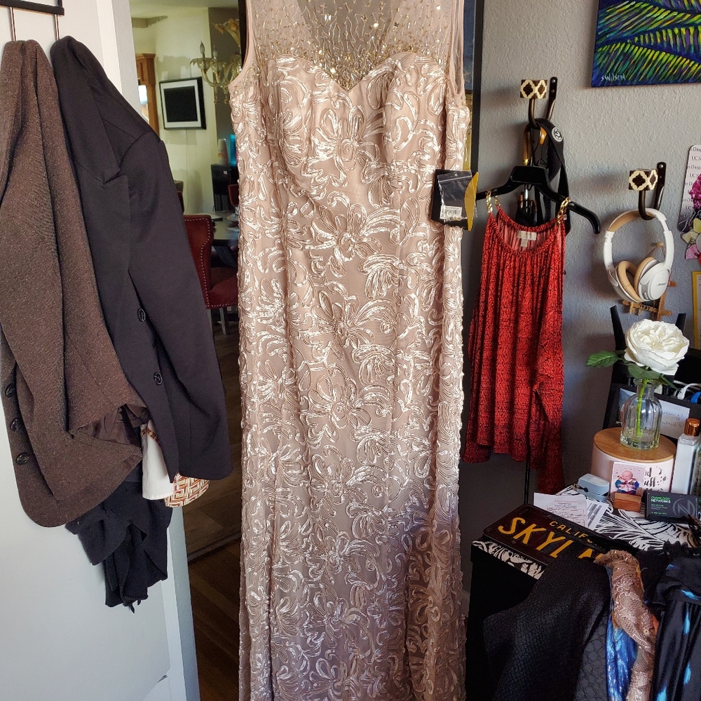 Formal dress.  Mother of the bride or groom dress.